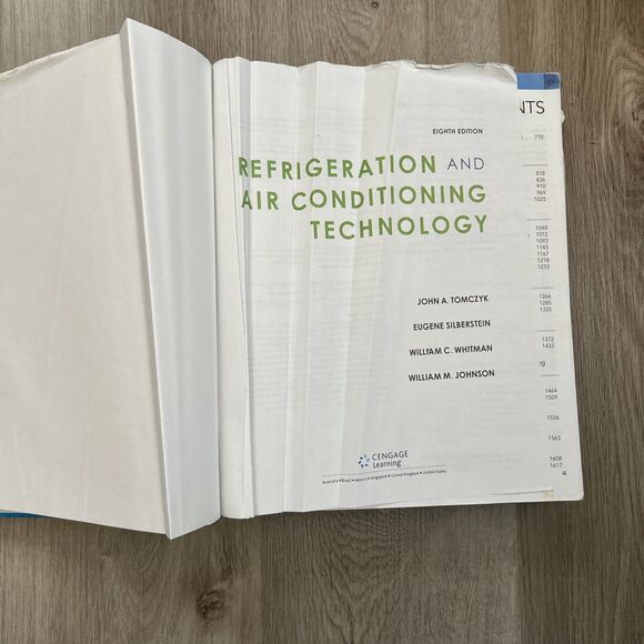 Refrigeration and Air Conditioning Technology Eighth Edition 2016 Hardcover READ - Picture 6 of 15